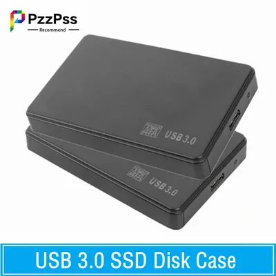 Boîtier de disque dur SSD USB 2.5 vers SATA de 3.0 pouces 5Gbps pour ordinateur portable et de