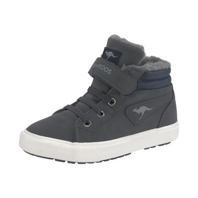 Sneaker KANGAROOS "Kavu III", Gr. 25, blau (navy), Synthetik, sportlich, Schuhe, gefüttert