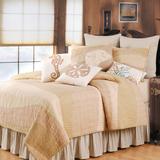 Sand Dunes Twin Quilt 100% Cotton Lightweight Machine Washable Reversible Bedspread Coverlet