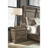 Ashley Furniture Markenburg Brown 3 Drawer Night Stand