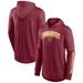 Men's Fanatics Branded Burgundy Washington Commanders Front Runner Long Sleeve Hooded T-Shirt