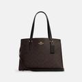 Coach Bags | Coach Tatum Carryall Tote | Color: Black/Brown | Size: 13.5” Laptop Sleeve