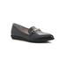 Women's Maria Casual Flat by Cliffs in Black Patent (Size 8 M)