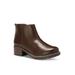 Women's Juniper Chelsea Bootie by Eastland in Brown (Size 6 1/2 M)