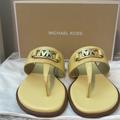 Michael Kors Shoes | Mk Sandals | Color: Yellow | Size: 8