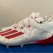 Adidas Shoes | Adidas Adizero Reign Young King Football Cleats Floral Red Men's Sizes Fu6708 | Color: Red/Silver | Size: Various