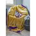 DORMITORY 101 University XL Blanket Polyester in Green/Brown | 80 H x 60 W in | Wayfair WCU6080REV201