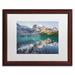 Trademark Fine Art "Joffre Lake Reflection" by Pierre Leclerc Framed Photographic Print Canvas, Wood | 11 H x 14 W x 0.5 D in | Wayfair