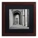 Ebern Designs Alan Blaustein 'Firenze III' Framed Photographic Print in Black/Green/White | 0.5 D in | Wayfair 0FF72791982547EB9DCF60A94B2430FF