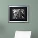 Trademark Fine Art 'Andy Warhol Bridge' by Jason Shaffer Framed Photographic Print Canvas, Wood in Black/White | 0.5 D in | Wayfair JS0003-W1620BMF