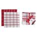 Gracie Oaks Terry Dish Cloth Terry, Cotton in Gray/Pink/Red | 12 H x 12 W in | Wayfair AA982A6335C34EF49B533AB37DFA4BA2