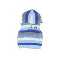 Carter's Fleece Jacket: Blue Stripes Jackets & Outerwear - Size 3 Month