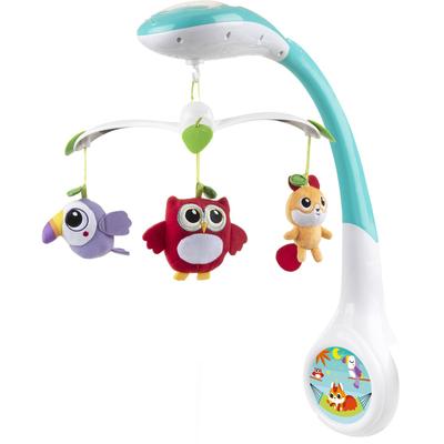 Mobile CHICCO "Magic Forest Cot Projector" Mobilés bunt Kinder