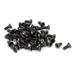 M2x5mm Black Nickle Plated Grade 10.9 Flat Head Hex Socket Cap Screw Bolt 50pcs