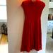 Anthropologie Dresses | Anthropologie Red Sweater Dress With Separate Slip | Color: Red | Size: S