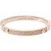 Michael Kors Jewelry | Michael Kors Metallic Brilliance Astor Pav Stud Bangle Bracelet Rose Gold-Tone | Color: Gold | Size: Os