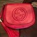 Gucci Bags | Gucci Soho Flap Handbag In Red | Color: Red | Size: Os