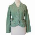 Anthropologie Jackets & Coats | Anthropologie Green Sitwell Ribbon Blazer Jacket 6 | Color: Green | Size: 6