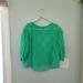 Zara Tops | New Zara Mint Green Balloon Sleeve Top - Stunning, Fashion Forward. | Color: Green | Size: S