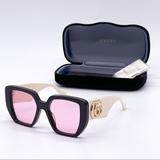 Gucci Accessories | New Gucci Gg0956s 002 Black Pink Women’s Sunglasses Gucci New Collection 2022 | Color: Black/Pink | Size: Os