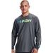 Under Armour Shirts | Men’s Under Armour Iso-Chill Gradient Shorebreak Long Sleeve Tee Size Xl | Color: Gray | Size: Xl