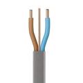 Twin and Earth Electric Cable 1.5mm / 2.5mm / 6mm 6242Y Flat Grey - Cut To Size (30 Metres, 1.5 mm Twin and Earth)