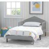 Delta Children Homestead Toddler Bed - Greenguard Gold Certified, Grey Wood in Gray | 24.5 H x 30 W x 55.25 D in | Wayfair W102240-026