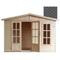 Casetta da giardino 6m2 - 332x222xA232 cm - Casetta in legno da giardino - Capanno in legno