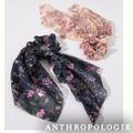 Anthropologie Accessories | Anthropologie Lita Floral Bloom Hair Scarf Set Navy & Pink | Color: Blue/Pink | Size: Os