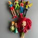 Disney Toys | Guc Dolls: Disney Frozen + Dc Super Hero Girls & More | Color: Red | Size: Os