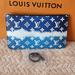 Louis Vuitton Bags | Louis Vuitton Escale Pouch Pochette Blue From Neverfull Mm, Wristlet Strap | Color: Blue | Size: 9.8x6x0.2