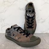 Converse Shoes | Converse Camo Rock Out Sneaker Shoes | Color: Black/Green | Size: 3b