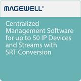 Magewell Cloud Centralized Management Software for 50 IP Devices and Streams with SR MC50