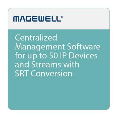 Magewell Cloud Centralized Management Software for 50 IP Devices and Streams with SR MC50