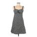 R&K Casual Dress - Mini Sweetheart Sleeveless: Black Dresses - Women's Size 6 Petite