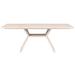 Bridge Dining Table in White Wash Pine - Essentials For Living 8014.WW-PNE