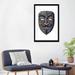 East Urban Home 'Anonymous Mask In Color III' By BIOWORKZ Graphic Art Print on Wrapped Canvas Paper/Metal in Black/Blue/Green | Wayfair