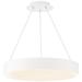 Corso 4.19"H x 31.5"W 1-Light Pendant in White