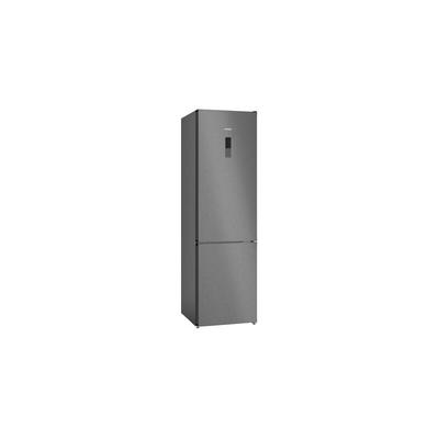 Siemens - Réfrigérateur congélateur bas KG39NXXDF, iQ300,203x60, Acier inox noir, No Frost