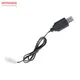 Chargeur universel pour voiture RC avec câble adaptateur USB noir 6V 7.2V 8.4V 9.6V pour Viper de