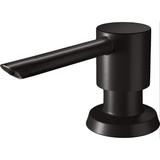 Ebern Designs Lingel Soap Dispenser Metal in Black | 11.5 H x 2.63 W x 2.19 D in | Wayfair 3712A69E8A0F4D45ABDF1B2C4DB1EE8A