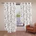 Red Barrel Studio® Floral Blackout Grommet Curtain Panels Polyester in Brown | 84 H x 52 W in | Wayfair 6F68E2FFB8BD4E34822CF4CB7F9DDF55