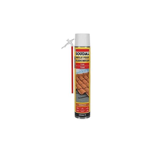 Dachziegel Schaum rot Kanüle 750ml soudal