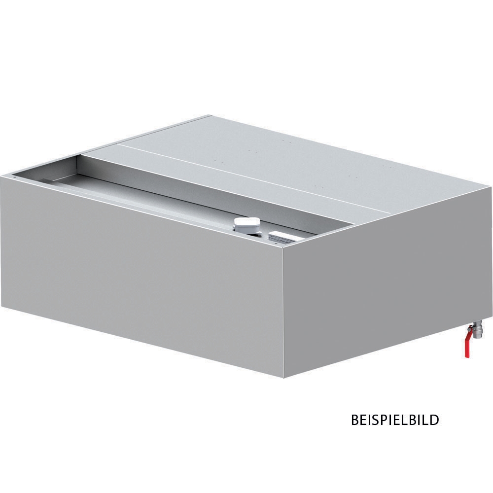 Stalgast Induktions-Wandhaube "Basic Line", Kastenform 4300 mm x 1200 mm mit Flammschutzfilter Typ B Image