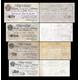 5, 10, 20, 50 Pounds - Ausgabe 1929 - 1934 Britannia - 5 alte Banknoten - Reproduktion - 10