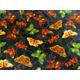 Schmetterling Butterfly Baumwolle schwarzgrundig Patchworkstoff poppy days 50x110 cm