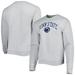 Men's League Collegiate Wear Heather Gray Penn State Nittany Lions 1965 Arch Essential Lightweight Pullover Sweatshirt