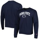 Men's League Collegiate Wear Navy Penn State Nittany Lions 1965 Arch Essential Lightweight Pullover Sweatshirt