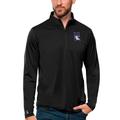 Men's Antigua Black Northwestern Wildcats Tribute Quarter-Zip Top