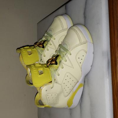 Nike Shoes | Dynamic Yellow Retro Jordan 6's | Color: Yellow | Size: 12c